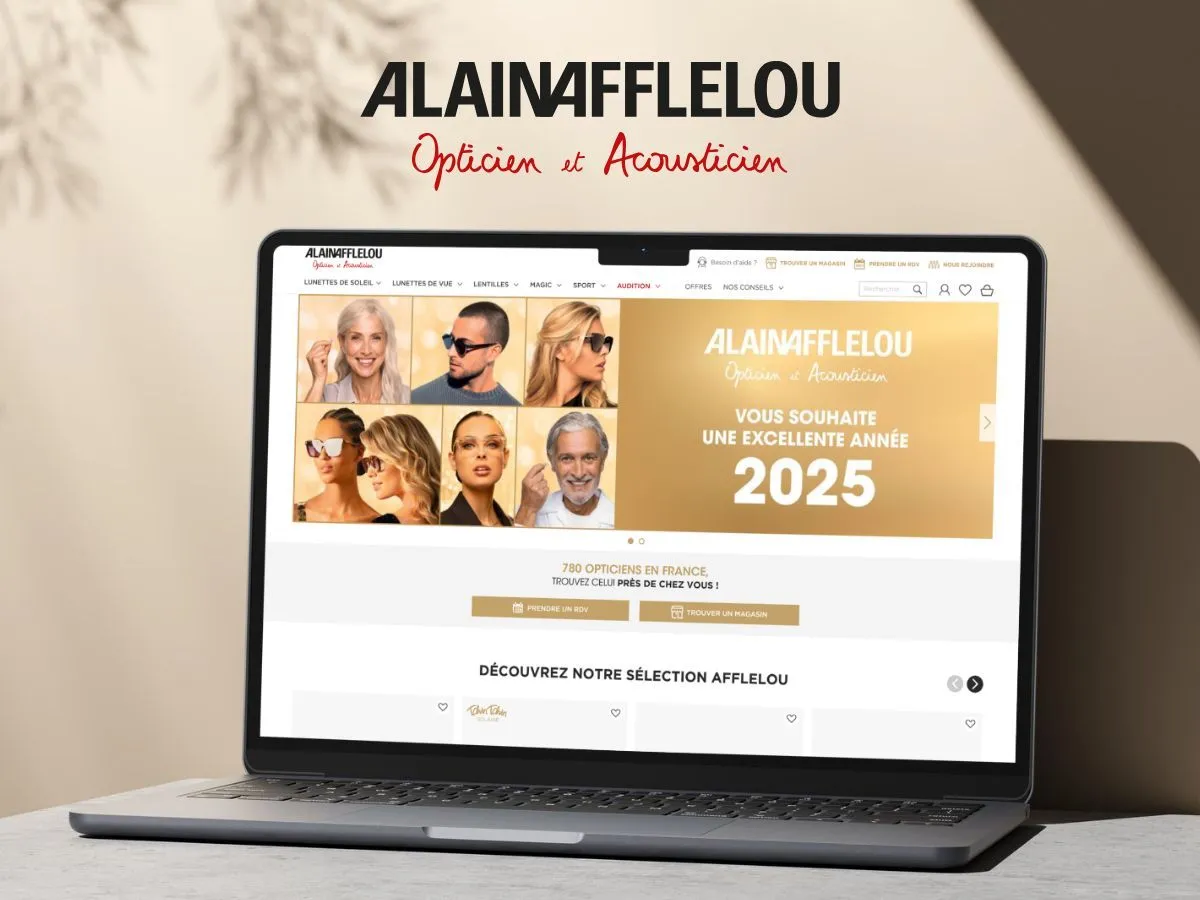 Développement de modules e-commerce pour Afflelou