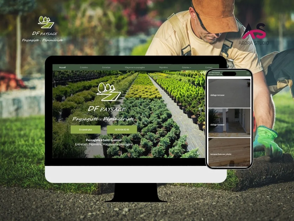 Application web métier pour DF Paysage
