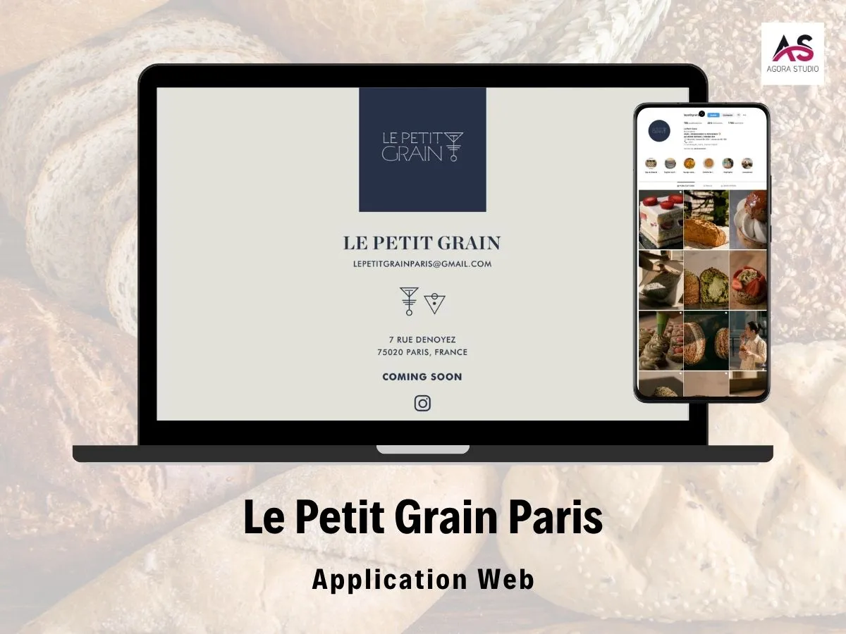 Application web métier pour Le Petit Grain