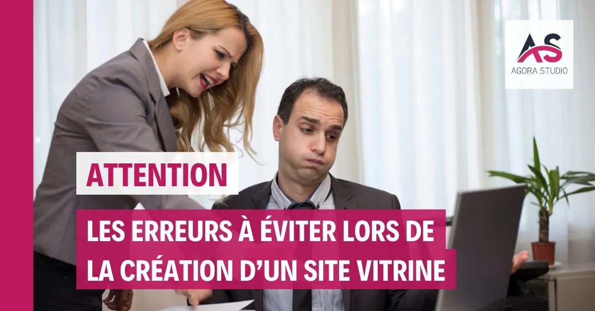 Les erreurs courantes à éviter lors de la création de votre site vitrine