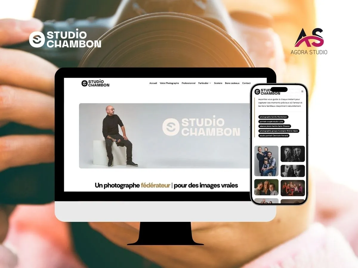 Création du site vitrine du Studio Chambon