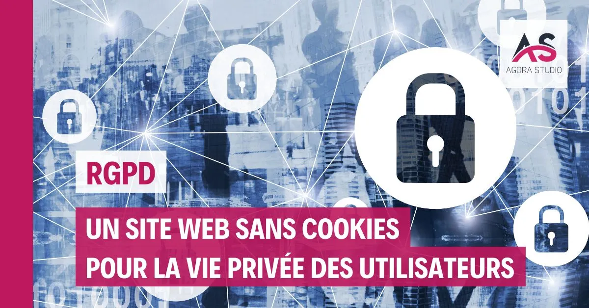 Un site web sans cookies pour la vie privée des utilisateurs